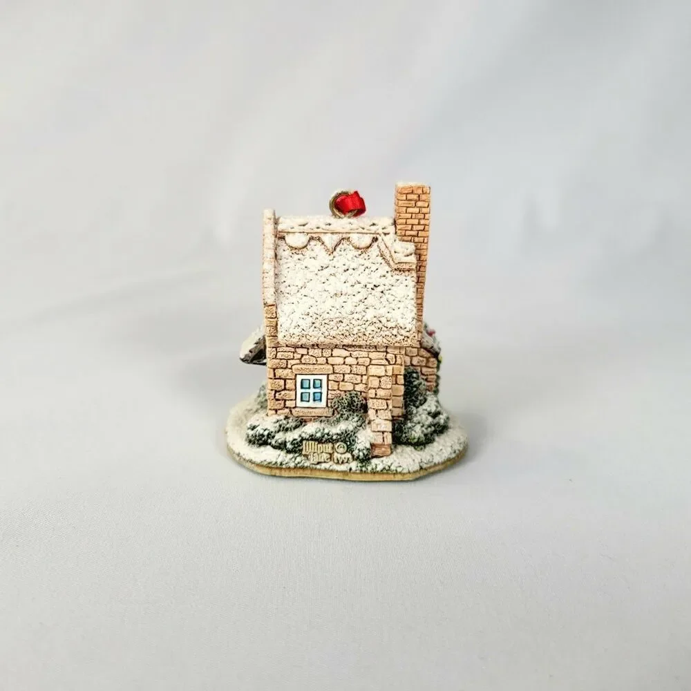 Vintage Lilliput Lane Robin Cottage 1993 Christmas Ornament House Cottagecore